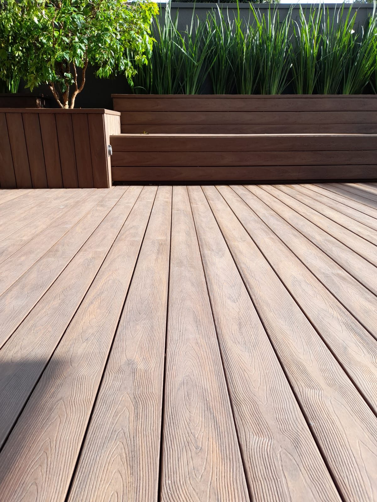 Acabamento de borda para deck em Deck Ecológico